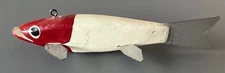 VINTAGE MINNESOTA  ALBERT NIEHAUS FISH SPEARING DECOY ~ FOLK ART FISHING LURE