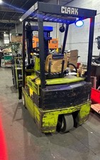 CLARK TM15S Electric Forklift 3000LB w/Charger - usage example