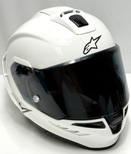 Alpinestars Supertech R10 Full Face Carbon Helmet - Whiteblack - Medium