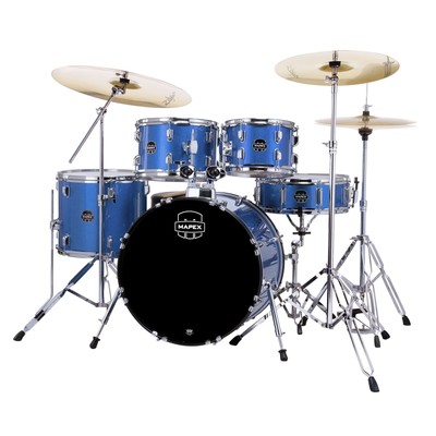 Mapex Comet Fusion Complete Set Indigo Blue - Drum-Set