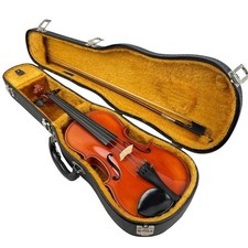 Raro violino Kiso Suzuki 1976 n.350 3/4 Tiger Flame Maple Japan vintage con custodia