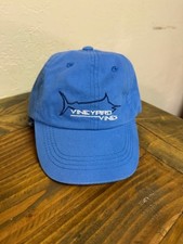 Vineyard Vines Youth Adjustable Blue Cotton Hat/Cap Clean Shark