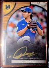 2025 Topps Museum Collection Shota Imanaga Framed Auto Gold Ink /35 #FMA-SI
