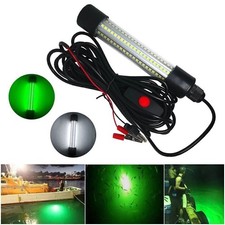 126LED Underwater Submersible Fishing 12V Light Night Crappie Shad Squid Lamp