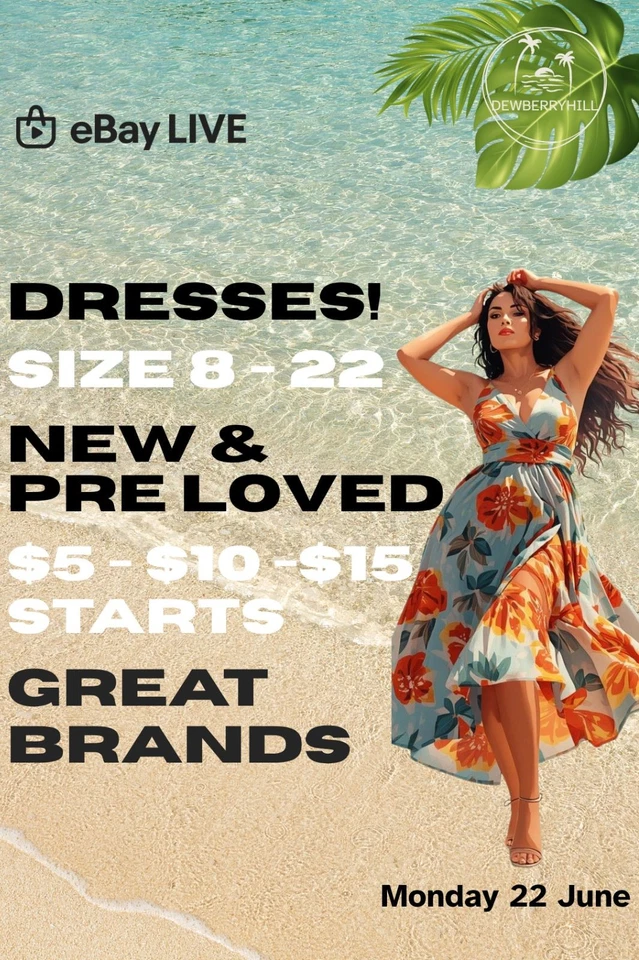 Dresses! - Size 8 -22 Curated - New & Pre loved Great Brands!