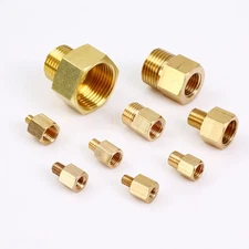 Metric & BSP Male to Female Brass Reducer Pipe Fitting Water Adapter Connector