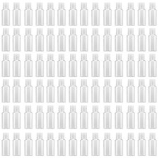 110 Pack 1oz Clear Plastic Flip Cap Bottles, 30ml Empty Squeeze Travel Bottle...