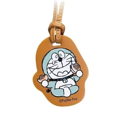 Marimocraft Genuine Leather Bag Charm BR Simple "I'm Doraemon" DRSR-300