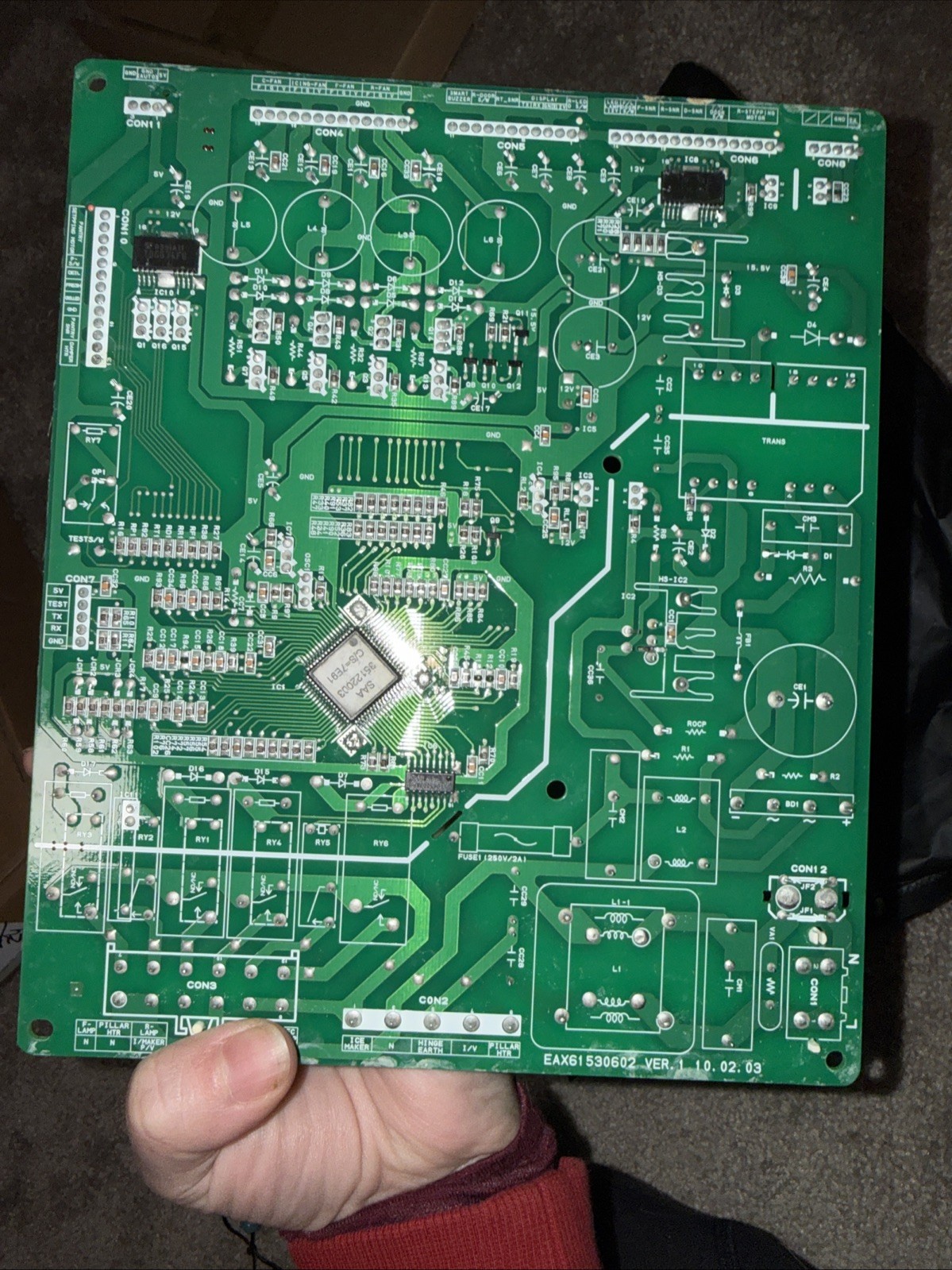 LG KENMORE REFRIGERATOR MAIN CONTROL BOARD EBR65002703 ( Open Box)