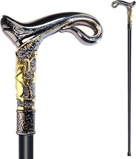 Walking Cane for Men Women Seniors - 36.5 Inch Heavy Duty 500 lbs Capaci...