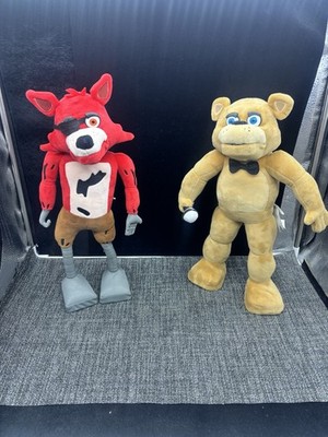 5 Nights At Freddys Jumpscare 16  Animatronic Plush Foxy & Freddy Works!
