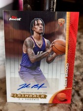 2025-26 Topps Finest Jalen Bridges Flashback Auto Phoenix Suns