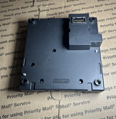 Nintendo GameCube Game Boy Player Adapter Base DOL-017 Black (NO DISC) Tested