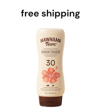 Hawaiian Tropic Sheer Touch Lotion Sunscreen, Moisturizing Broad-Spectrum