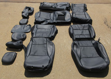 2021 - 2026 Oem Ford F150 Lariat Leather Seat Upholstery Black Onyxash