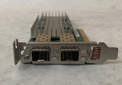 QLogic QTE8652-CU-PUR Dual Port PCIe AH2010406-40 A Network Ethernet Card