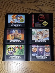 Sega CD Console CIB (With Box, Solid Condition, With 7 Games, NO CONTROLLER)