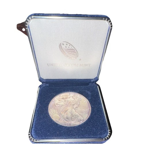 American Silver Eagle 2016 Coin 1 oz .999 Bullion With Box
