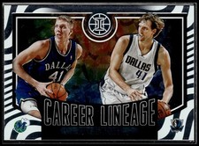 Dirk Nowitzki 2020-21 Panini Illusions #12 Career Lineage Dallas Mavericks