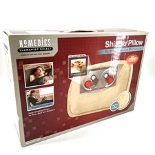 HoMedics Therapist Select Rotating Massage Shiatsu Pillow w/ Heat SP-10H Works