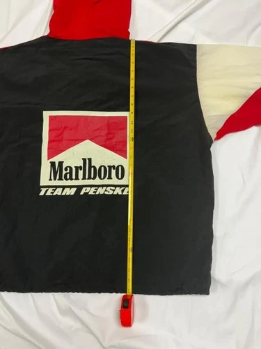 🏁 Vintage Marlboro Team Penske Racing Windbreaker Jacket image 12