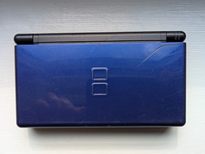 Nintendo DS Lite Handheld Console Cobalt Blue - TESTED w/ stylus