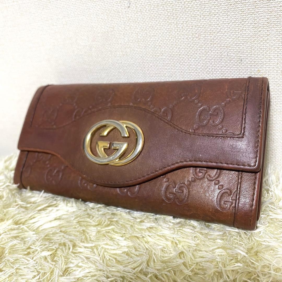 GUCCI Suki Continental Interlocking Double G Wall… - image 1