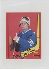 1982-83 McDonald's Stickers Dan Bouchard #1 0b3