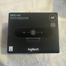 Logitech Pro 4K Webcam - Black 960-001390 