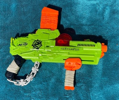 Nerf Zombie Strike RevReaper   seltener Blaster, gebraucht, funktionsfähig