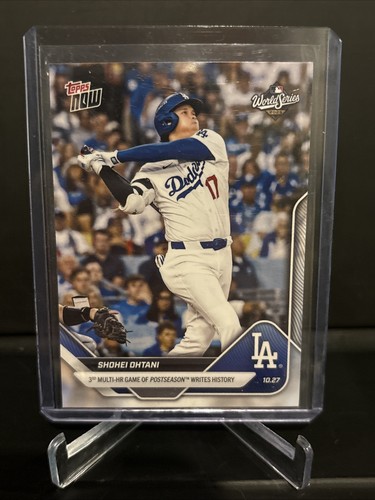 2025 Topps Now - Shohei Ohtani #903 3rd Multi-HR Game Of Postseason 