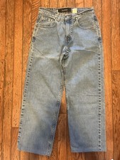 Vintage Levi  s Silvertab Loose Jeans Womens Size 7 Jr. Small Blue Y2K Grunge USA