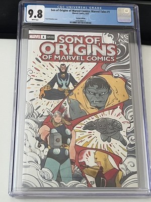 CGC 9.8 Son of Origins of Marvel Comics: Marvel Tales #1 Peach Momoko Variant