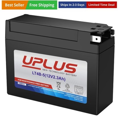 Motorcycle Battery YT4B-BS, UPLUS LT4B-5 High Performance & Maintenance Free ...