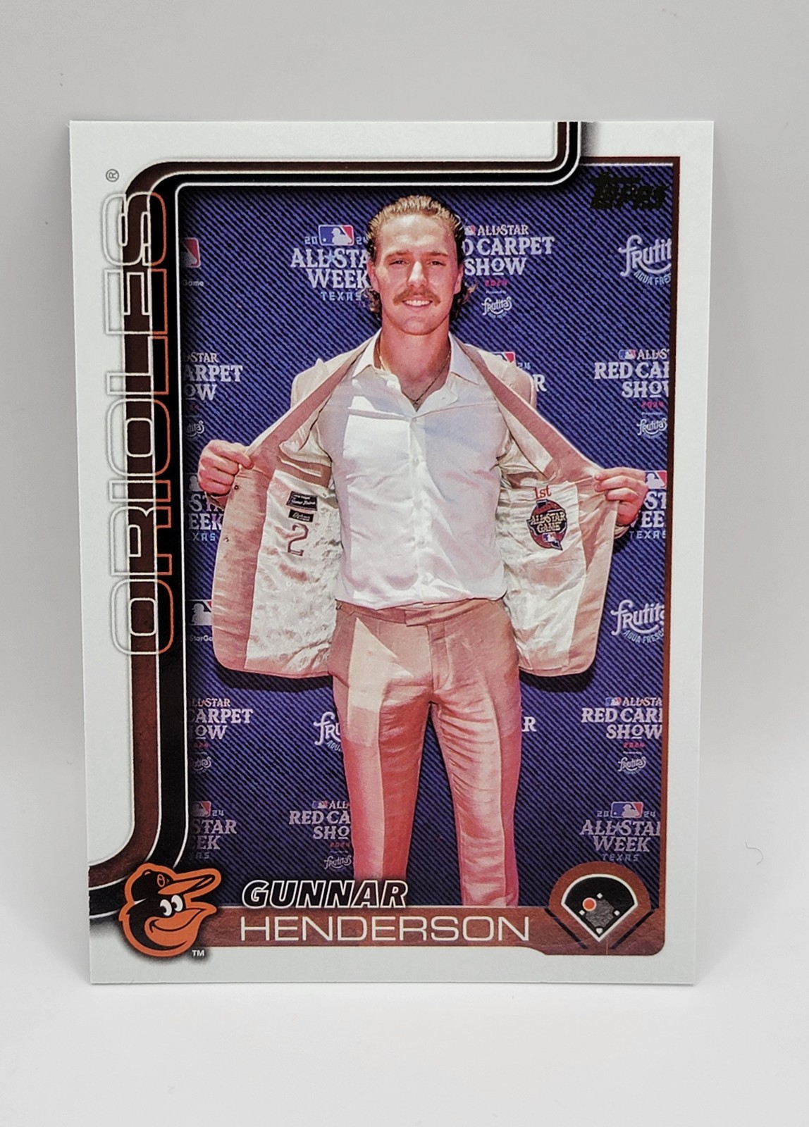 2025 Topps Series 1 Gunnar Henderson #65 Golden Mirror Image Variation SSP