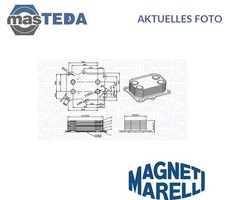 350300004300 ÖLKÜHLER KÜHLER ÖL MAGNETI MARELLI FÜR FIAT TIPO,500X,500L