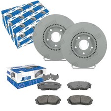 JURID BREMSSCHEIBEN 300mm + BELÄGE VORNE passend für KIA SOUL II PS