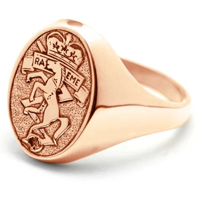 RAEME 9ct Rose Gold Ring - Picture 1 of 2