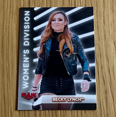 Topps WWE RAW Women's Division 2021 Becky Lynch Roster #R-3 Trading Card