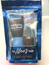 Bath  Body Works Men's Face Wash Set  Aloe  Vitamin E  New Sealed Kit