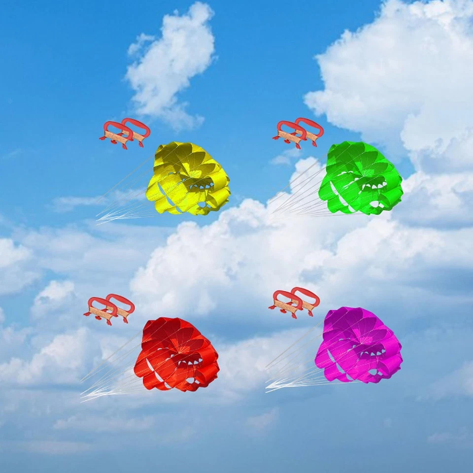 Beach Kite Sports Kite 2 Line Control Kite Sport Game Flying Toy Umbrella Kite - Bild 1 von 1