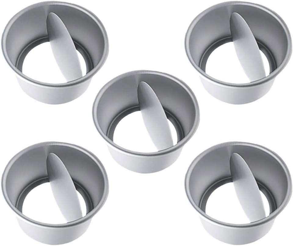 Bot Cake 5Pcs round Mini Cake Pans 4