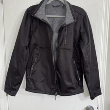 Men’s Swiss Tech Performance Gear Black Softshell  Jacket Size Small