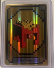 2025 McDonald  s Minecraft Adult Happy Meal Fry Helmet Unused - Code  Card Only