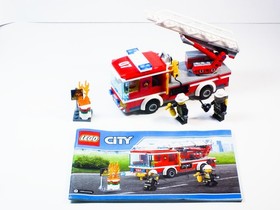 LEGO 60107 Fire Ladder Truck (Complete with Instructions)
