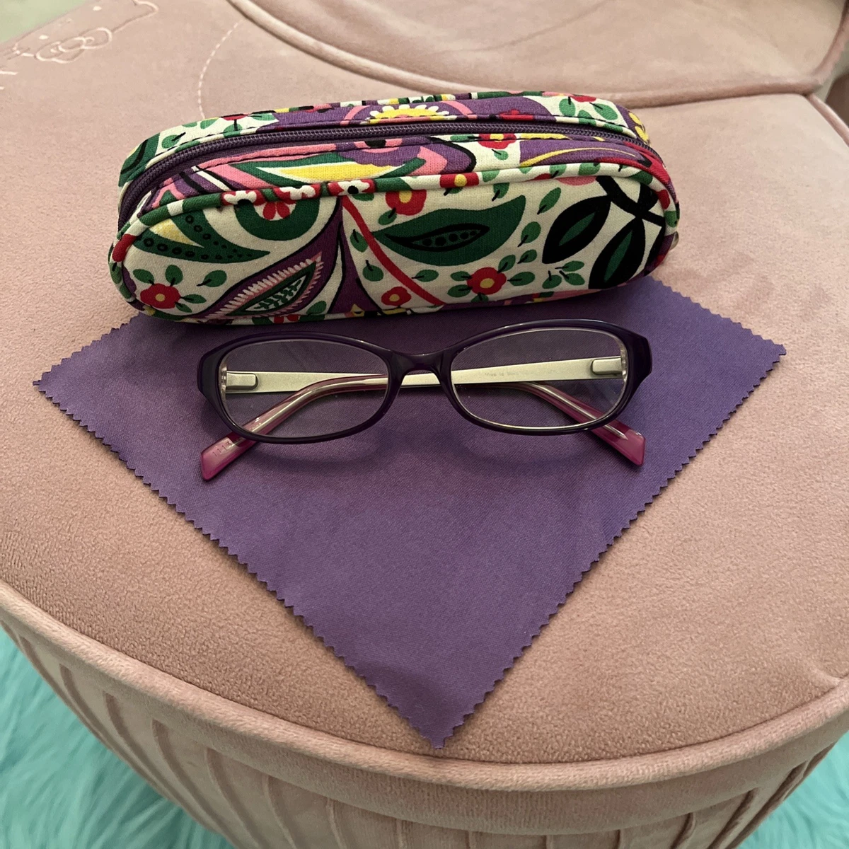 Vera Bradley Purple Eyeglass Cases & Storage for sale | eBay display picture 1