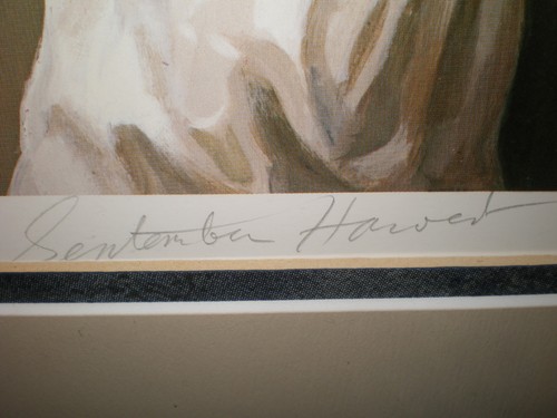 Lot 2 Pati Bannister signiert nummeriert Litho Sonnenschirme September Ernte - Bild 6 von 11