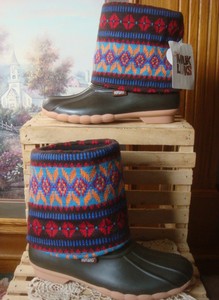 wyna sweater cuff duck boot