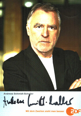 Andreas S. Schaller    **   Original Unterschrift auf Karte **   Nr. 452 e