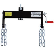 Balancier Grue d'atelier Equilibreuse moteur Charge 1800Kg Mécanique Noir
